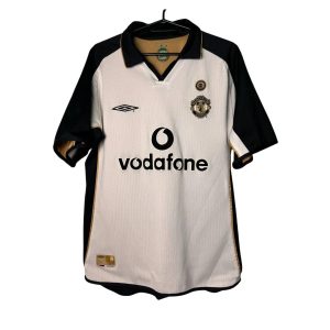 Camiseta Retro Manchester United 100th 2000/01