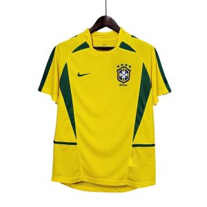 Camiseta Retro Selección Brasil 2002