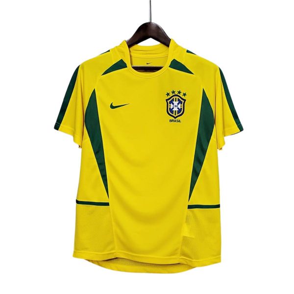 Camiseta Retro Selección Brasil 2002