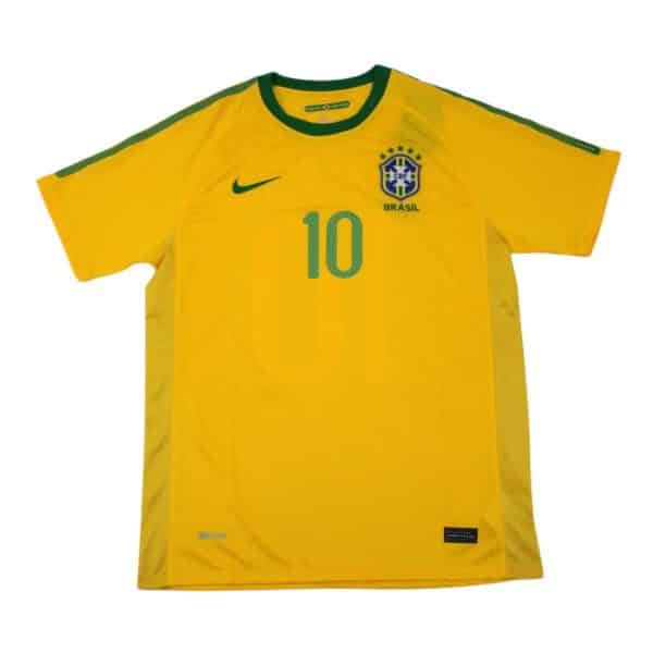 Camiseta Retro Selección Brasil 2010
