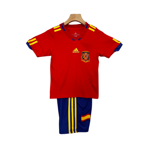 conjunto niño retro selección españa sudáfrica 2010