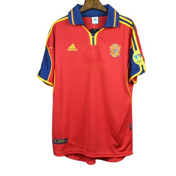 camiseta retro selección españa 2000