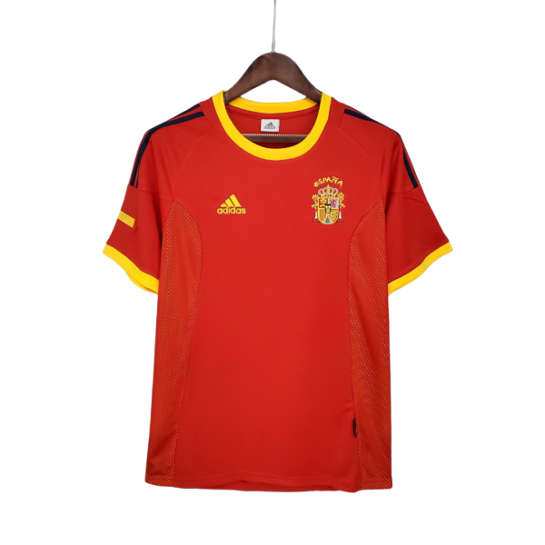 camiseta retro selección españa 2002