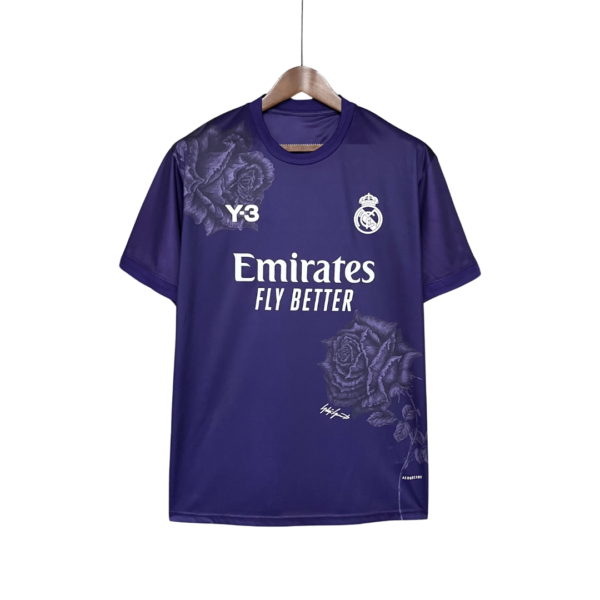 camiseta real madrid 2024/25 y-3 morada
