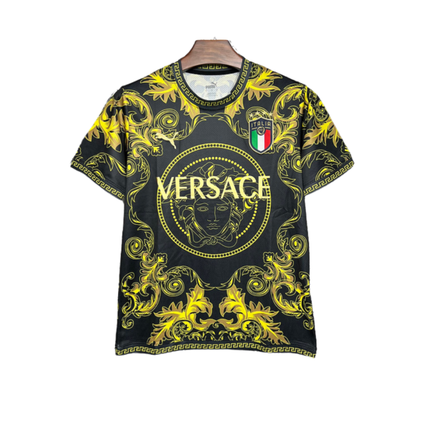 camiseta selección italia x versace
