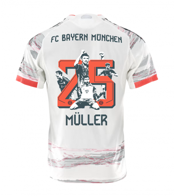 Camiseta Bayern Múnich 25/26 2ª equipación edición homenaje M√ºller