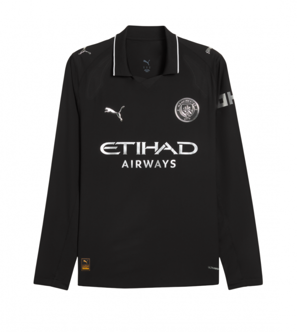 Camiseta Manchester City 25/26 2ª equipación Manga Larga