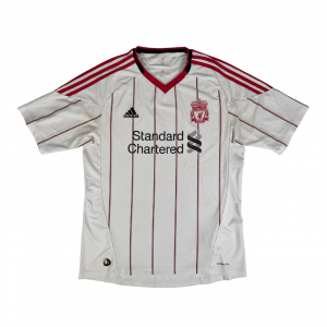 LIVERPOOL FC 2010/12 Adidas Away Shirt L