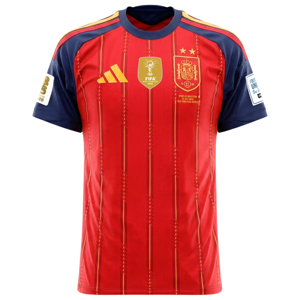 Camiseta Selección España Mundial 2026 Local
